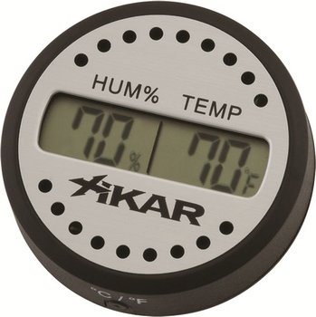 Xikar Digital Hygrometer rund Foto 100