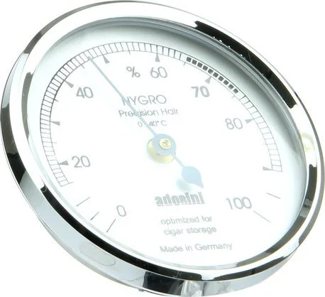 adorini Haarhygrometer groß silber