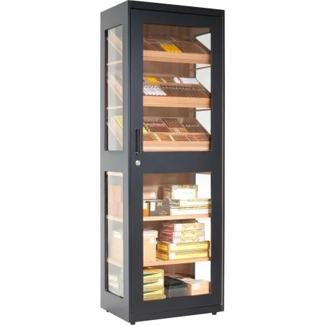 adorini Humidorschrank Capri Deluxe schwarz
