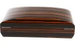 Pegasus Humidor Makassar matt Konvex 80 Zigarren