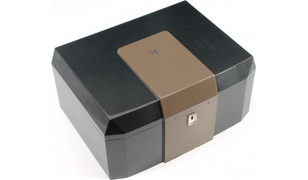 HF Barcelona B DPs Tischhumidor braun/Karbon