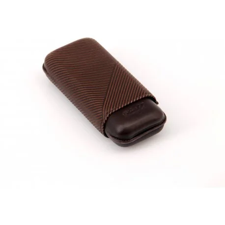 Davidoff Zigarrenetui Leder R-2 braun 1