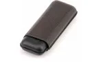 Davidoff Zigarrenetui XL-2 Leder schwarz Blatt