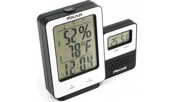 Xikar PuroTemp Digitales Hygrometer Wireless Remote System