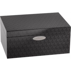S.T. Dupont Humidor Feuerkopf Design Schwarz