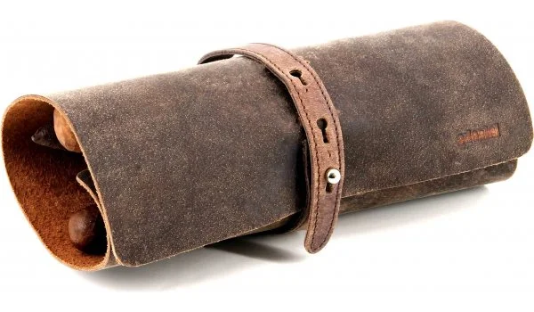 adorini Cigar Roll Echtleder braun