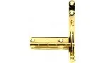 Quadrantscharnier vergoldet groß 60 x 56 mm