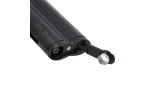 adorini Curve Jetfeuerzeug Einflammig Mattschwarz inkl. Cigar Punch Foto 2