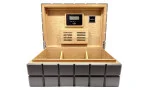 Colibri Heritage Humidor grau 100 Zigarren Foto 5