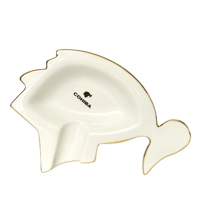 Aschenbecher Cohiba Weiß