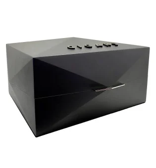 Gentili Humidor Prisma Cigars Schwarz