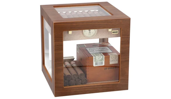 Adorini Cube Deluxe Humidor walnuss Foto 4