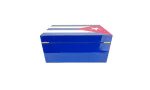 Zigarren Humidor Blau mit kubanischer Flagge für 100 Zigarren Foto 4