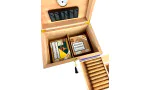Zigarren Humidor Blau mit kubanischer Flagge für 100 Zigarren Foto 7