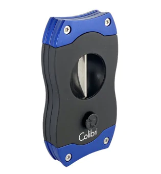 Colibri Cigarrenabschneider V-Cut blau 23mm