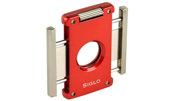 Siglo Doppelklingencutter mit Springmechanismus rot Foto 2