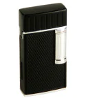 Colibri Feuerzeug Julius II schwarz chrom
