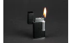 Colibri Feuerzeug Julius II schwarz chrom Foto 6