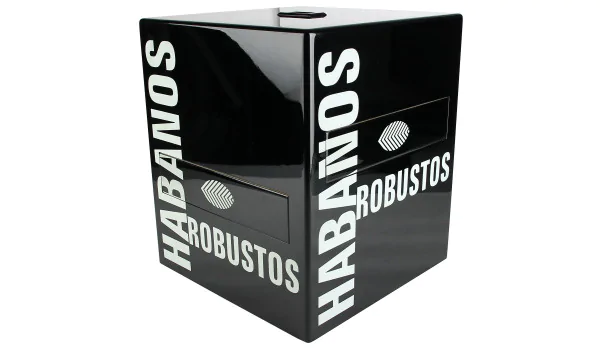 Habanos Robustos Humidor schwarz