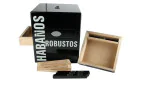 Habanos Robustos Humidor schwarz Foto 4