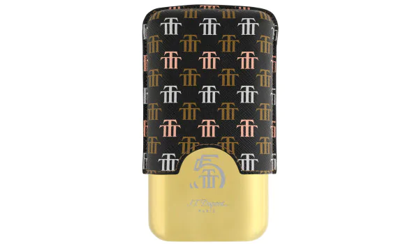 S.T. Dupont Zigarrenetui für 3 Zigarren Trinidad Gold 183477