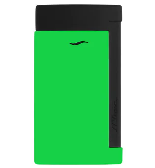 S.T. Dupont Slim 7 Feuerzeug Fluo Grün 027772
