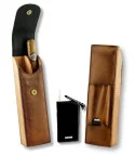 adorini Vintage 2er Etui & Slim Jet Feuerzeug Set