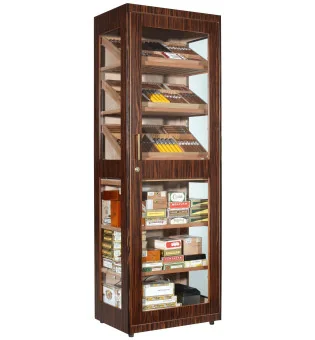 adorini Capri Deluxe Humidorschrank ebenholz