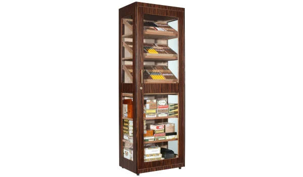 adorini Capri Deluxe Humidorschrank ebenholz