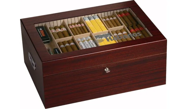Habanos Gastrohumidor Mahagoni Furnier