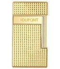 S.T. Dupont Slimmy Feuerzeug Diamond Head Gold 028119
