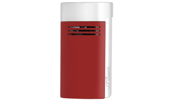 S.T. Dupont Megajet Feuerzeug rot & chrom