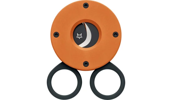 Fox Zigarrenschere The Circle Aluminium orange 743 OR