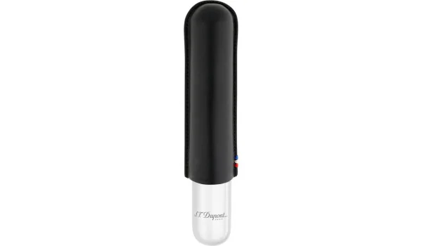 S.T. Dupont Zigarrenetui für eine Zigarre schwarz/chrom 183160