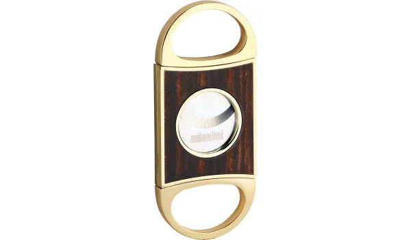 adorini Doppelklingenschneider 'Fusion' Gold Ebenholz