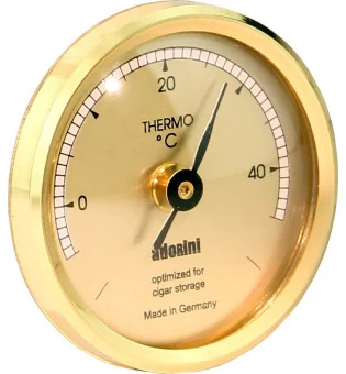 adorini Thermometer gold klein