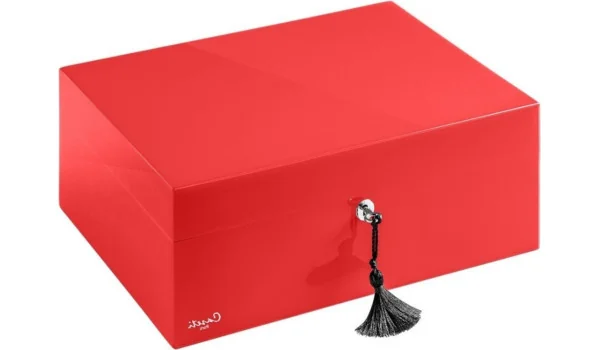 Caseti Humidor Paris rot