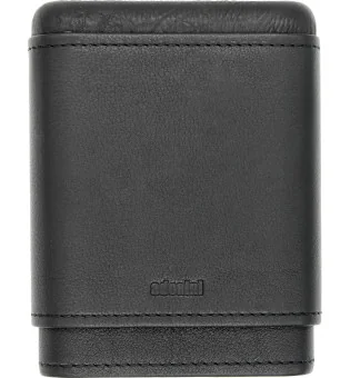 adorini Zigarrenetui für 3-5 Zigarren längenverstellbar Leder schwarz