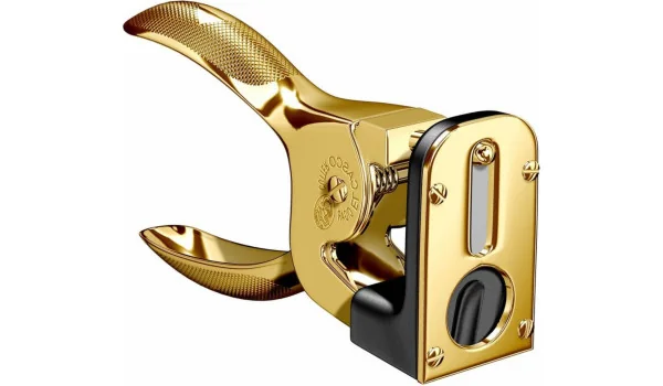 El Casco Zigarrenschneider 23K Gold schwarz M 765 LN