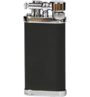 IM Corona Old Boy chrom/schwarz mit integriertem Stopfer