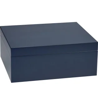 adorini Humidor Medium Deluxe Mitternachtsblau