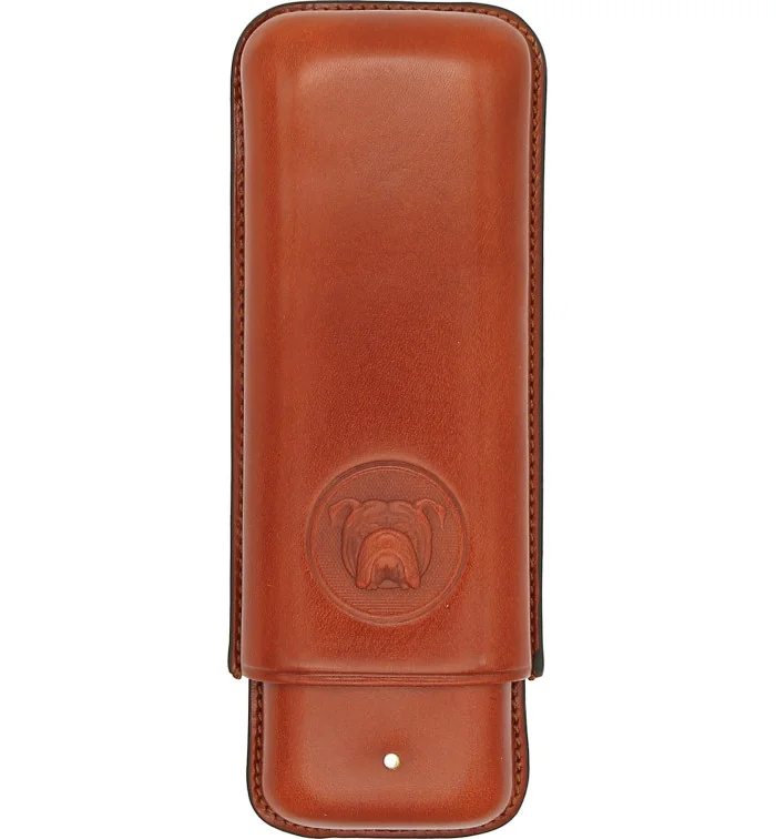 Bulldog by Dunhill Zigarrenetui Corona Extra braun 2