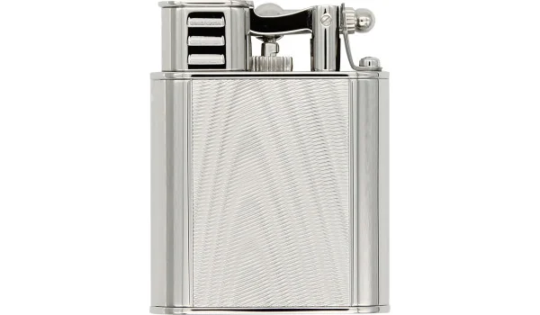 Dunhill Unique Feuerzeug Turbo Moiré-Struktur Palladium