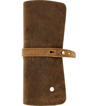 adorini Cigar Roll Echtleder braun