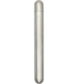 adorini Zigarrenetui mit Befeuchter für 1 Zigarre Edelstahl satiniert