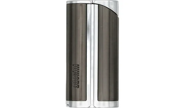 adorini Single Jet Curve Feuerzeug Gunmetal inkl. Zigarrenbohrer Foto 4