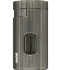 adorini Jet Feuerzeug dreiflammig V-Schnitt gunmetal