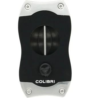 Colibri V-Cut Zigarrencutter schwarz / chrom
