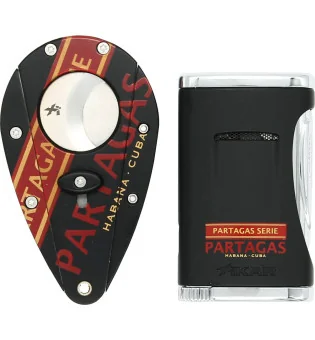 Cutter & Feuerzeug Set Partagas Serie Xikar 2017