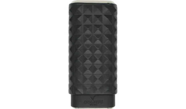 Colibri Zigarrenetui Quasar schwarz und chrom